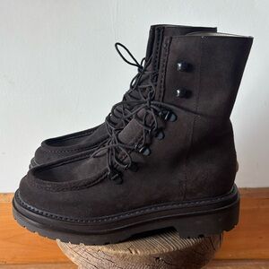 LEGRES MODEL 14 COLLEGE SUEDE BOOTS